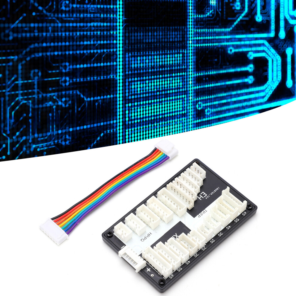 Battery Parallel Charge Board 2-6S For Jst/Xh/Eh/Tp/Fp Adapter 5001391750814
