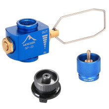 Widesea Outdoor Camping Gas Stove Tank Multi Adapter Pressure Relief Valve Refilling Gas Burner Tank Charging Adapter