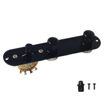 Fully Loaded Guitar Control Plate, Prewired 3-Way Blade Copper Shaft PotentiometersVolume Tone Controls System A
