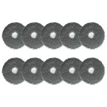 Microfiber Mop Pads for RCV5 Vacuum Cleaner Parts Replacement Washable Cleaning Mop Cloth 10PCS