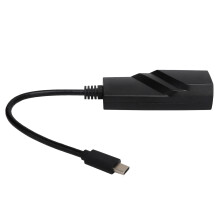 Type-C to RJ45 Ethernet Adapter 1000Mbps for Windows Mac Linux