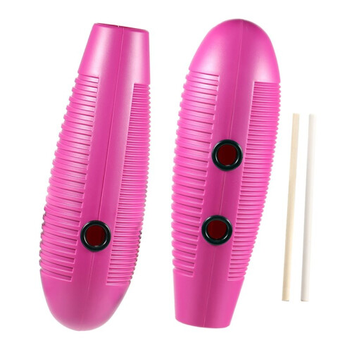 Guiro Instrument Fish Shaped Latin Percussion Instrument with 2 Scrapers Musical Training Tool for Beginners 1