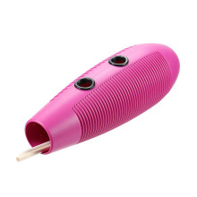 Guiro Instrument Fish Shaped Latin Percussion Instrument with 2 Scrapers Musical Training Tool for Beginners