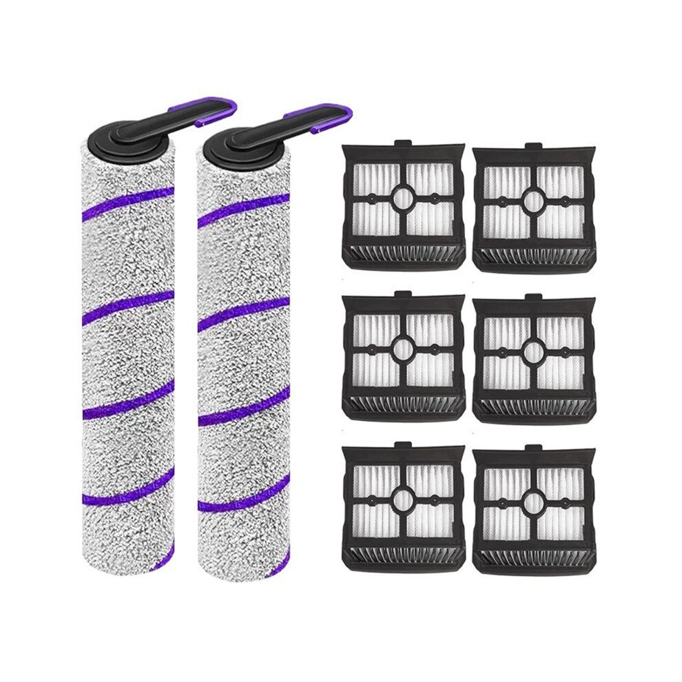 For S20 Pro, Rowenta X-Clean 10 Vacuum Mop Accessories Roller Brush Hepa Filters Replacement Parts 6032760103336