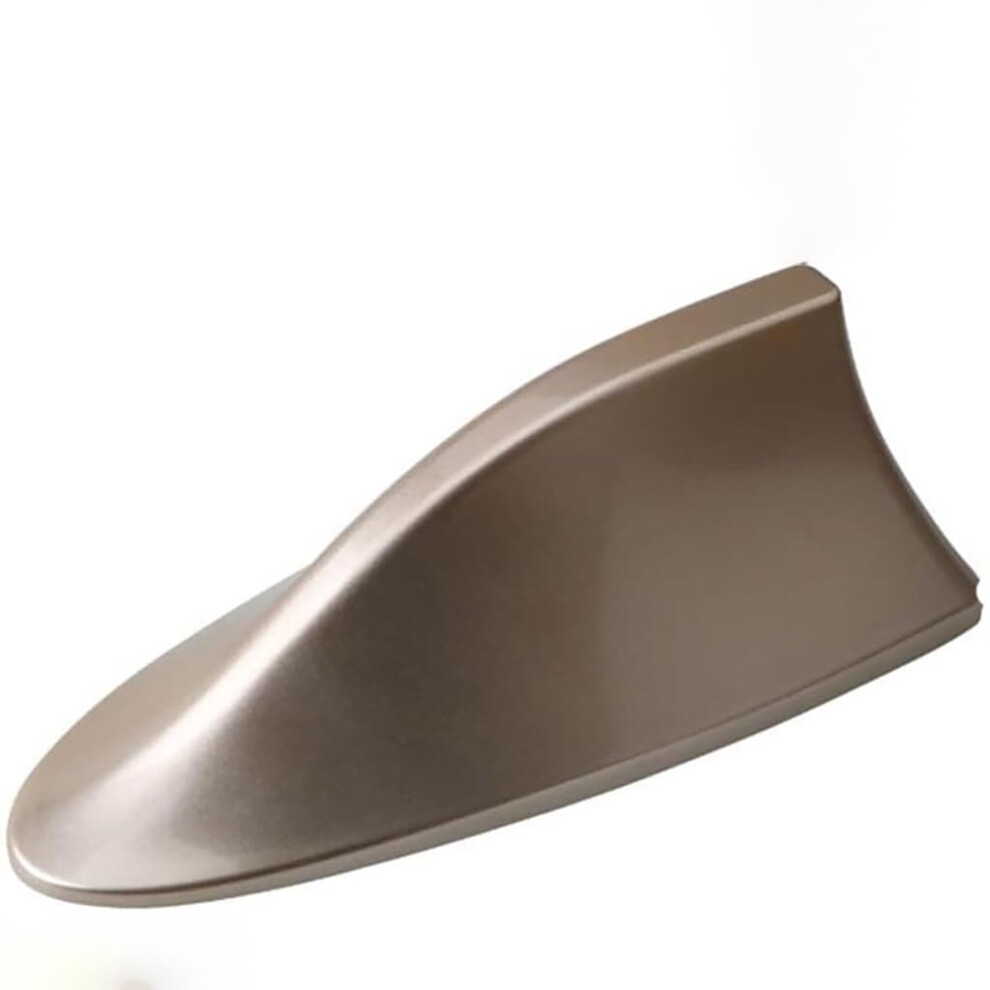 Car Shark Fin Antenna Cover For Hyundai Elantra 20152020 Waterproof Dustproof Stylish Design Gold 9330225091172