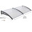 Front Door Canopy 90x200cm Rain Shelter 2