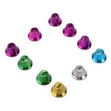 10pcs Colourful Iron Bird Bells for Parrots 3.2CM Interactive Toy