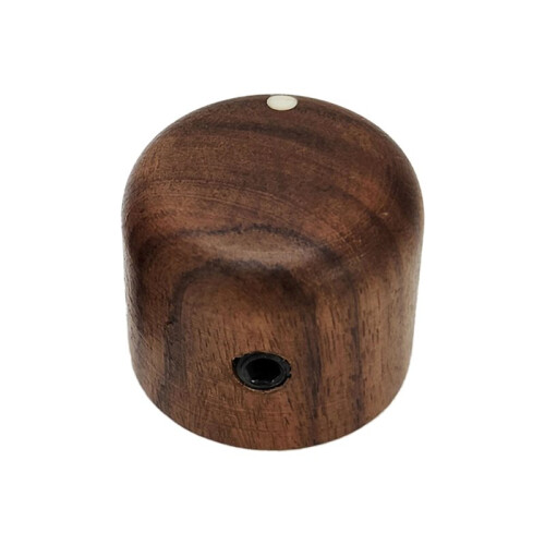 2X Gitarrkontrollratt för Potentiometer Timbre och Volymhastighetskontrollknappar Gitarrbytesdelar Rosenträ 1