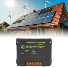 MPPT Solar-Laderegler 12V/24V 20A mit USB, Kompakte Größe