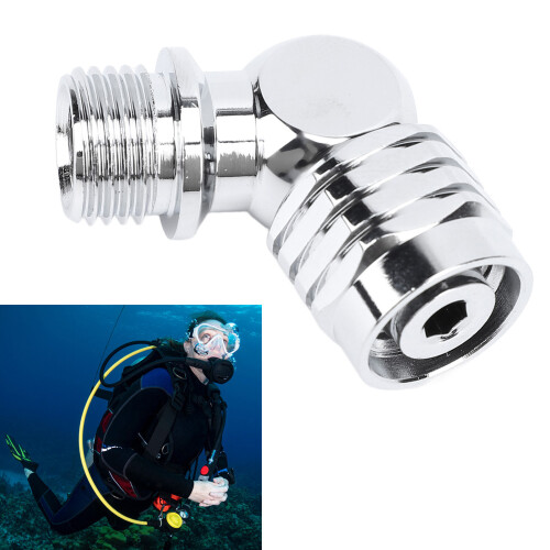 Stainless Steel 110 2nd Stage Scuba Regulator Connector Accessory 2