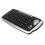 2X 2.4GHz Wireless Keyboard with Trackball Mouse Scroll Wheel Remote Control for Android TV BOX  TV PC Silver 3