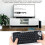 2X 2.4GHz Wireless Keyboard with Trackball Mouse Scroll Wheel Remote Control for Android TV BOX  TV PC Silver 1