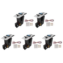 5X Multi Coin Acceptor Elektronisk Roll Down 4P Port Elektronisk MyntväLjare Varuautomat Arkadspel BiljettinlöSen