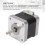 42x40mm 1.8 Stepper Motor 1.5A 2-Phase for 3D Printer 6