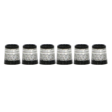 60PZ Ferrules Tip Dimensioni 0.370 Sleeve Ferrule per Ferri da Accessori per Mazze da di Alta Qualità Argento
