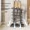 Kitchen Tabletop Storage Rack Holder Stand Waterproof Hollow Storage Rack Kitchen Utensil Organizer Holder Grey 3