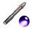 2Pcs UV flashlight UV flashlight pen light detector 395nm UV flashlight LED pen light 1