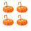 4-Pack Roadside Emergency LED Flashing Warning Flare Light Kit with Beacon Discs 1