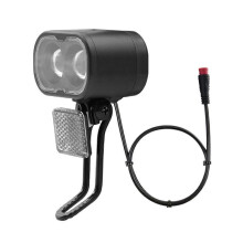 Bicycle Lithium Battery Headlight 12-48V 2Pins Waterproof Plug Front Lamp Mountain Road Bike Cycling