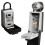 Security Hook Lock Boxes for House Key, Waterproof Outdoor Key Hider for House Key Storage, Resettable Code Key Box 2
