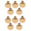 40 Pack 1.2 Inch Brushed Gold Cabinet Knobs Knurled Kitchen Cabinet Knobs Gold Drawer Knobs Round Dresser Knobs 4
