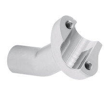4X Chrome 3.5Inch Tall Pullback Handlebar Risers for Softail Dyna Sportster Touring Pullback Aluminum Straight