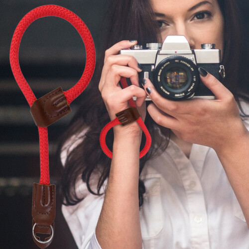 Adjustable Camera Hand & Wrist Strap Nylon PU, 6.3 inches, Multiple Colors 2