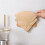 Coffee Filter Holder Save Space Wall Paper Storage Stand Cone Coffee Filter Wall Organizer for Bar Shops Kitchens B 6