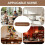 Coffee Filter Holder Save Space Wall Paper Storage Stand Cone Coffee Filter Wall Organizer for Bar Shops Kitchens A 6
