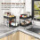 Under Sink Organizer Storage, Kitchen Organization Rack with Double Sliding Cabinet Drawers Multi-Purpose Storage Shelf 2