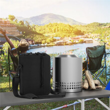 Tabletop Fire Pit Carry Bag Portable Desktop Firepit Storage Bag for 6-1/2 Inch Firepit Indoor Outdoor Use,Bag Only
