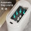9L Two-Way Automatic Bagging Adsorption Rubbish Bin  Sensor Trash Can with Lid Home Wall Mount Kitchen Dustbin 2
