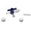 50PCS Pet Use Disposable Sterile Package Flexiable T-Connector Intraperitoneal Drainage Infusion 5