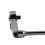 Chave de Catraca de 1/4" com Cabeça Flexível de 180 Graus e 72 Dentes, Reversível e Extensível de 17 A 22 cm. 3