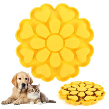 Pet Slow Feeder Bowl Licking Feeder Pad with Suction Cup Choke Proof Silicone Slow Food Dog and Cat Feeding Products