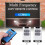 433MHz Copy Remote Control 50 Meters Clone Remote Control for Electric Garage Door Opener Controller Duplicator 2