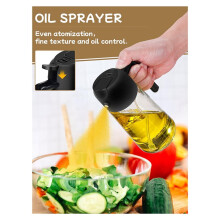 Pulverizador de Óleo para Cozinha, 2 Unidades, Dispensador de Óleo para Cozinha, Frasco Dispensador de Azeite para Fritadeira A Ar, Salada