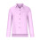 Womens Cotton Linen Button Down Shirt-Green M 6