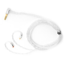 4.4mm MMCX Earphone Cable Replacement for SE215/535/846 & UE900, 1.2m Transparent