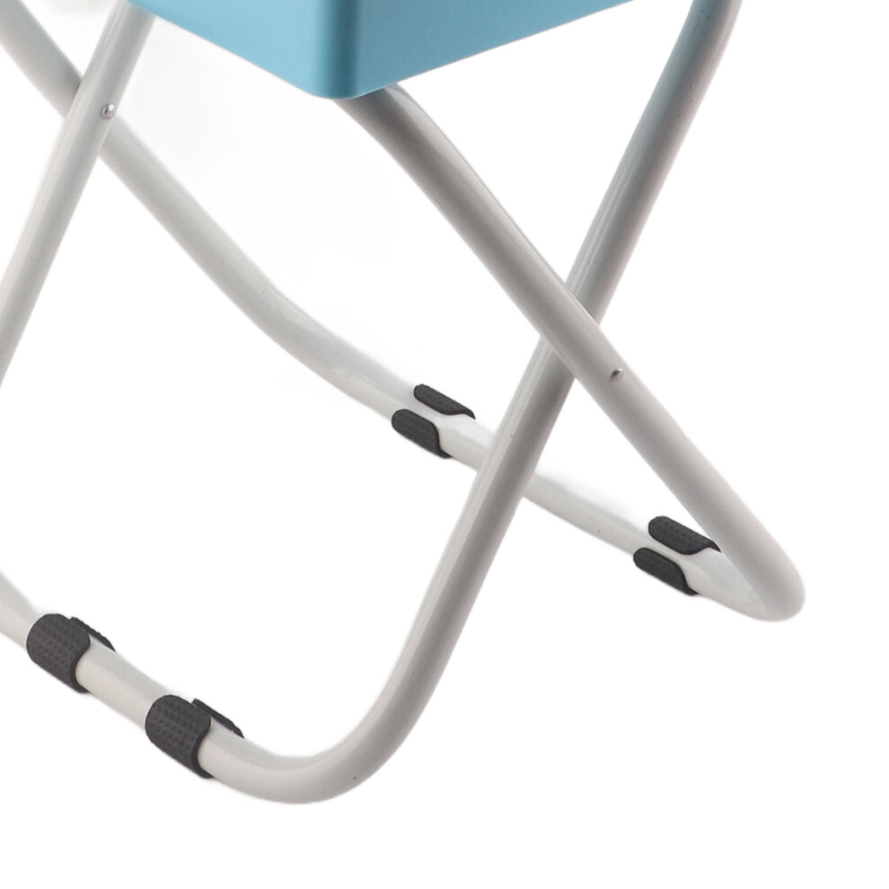 Folding Pedicure Foot Rest with Fan and Light