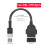 6-Pin OBD2 Diagnostic Adapter for Delphi Motorcycle Engine Fault Detection 8