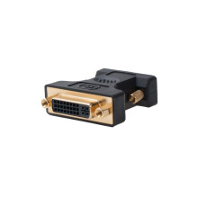 Pack of 2 DVI to VGA Adapter DVIA Female to VGA Male GoldPlated Connector for Stable Signal