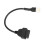 6-Pin OBD2 Diagnostic Adapter for Delphi Motorcycle Engine Fault Detection 12