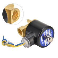 2W‑040‑10 G3/8 Messing-Magnetventil DC24V Normally Closed für Wasser, Luft, Öl