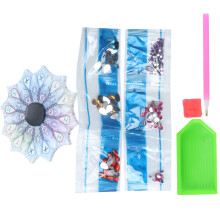 Rhinestone Painting Ornament DIY Art Kit, 9cm Irregular Shape Decoration