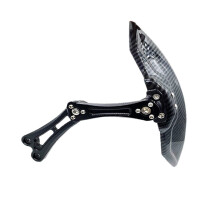 Motorcycle Rear Mudguard Aluminium Carbon Fiber Printed