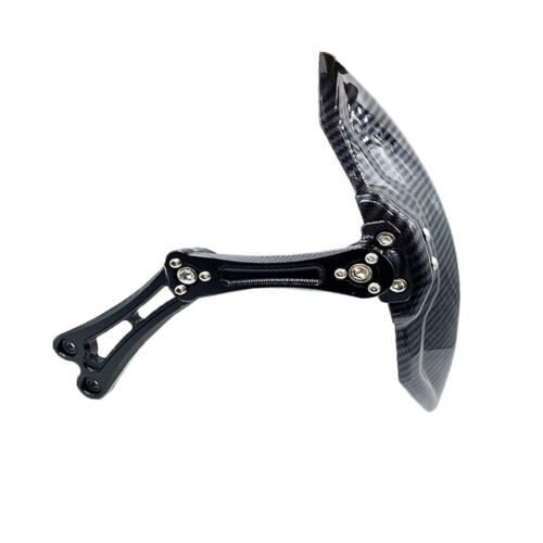 Motorcycle Rear Mudguard Aluminium Carbon Fiber Printed