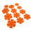 Felt Pot Pan Stacking Pads 12 Pcs - Kitchen Divider Separators Non-Slip Orange 16