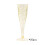 Disposable Champagne Glasses Clear Plastic 25 pcs 1