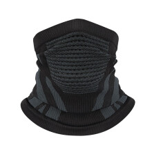 Maschera/scaldacollo da uomo per climi estremamente freddi, ideale per sport invernali, colore grigio scuro, taglia unica.